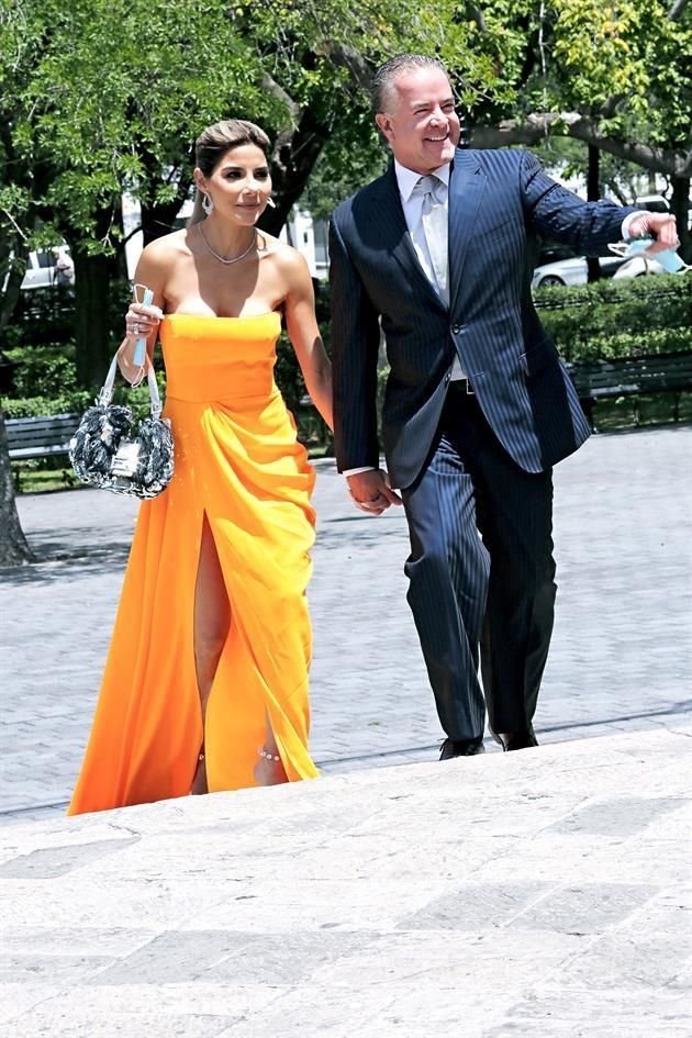 Paulina Peterson y Raúl Rocha