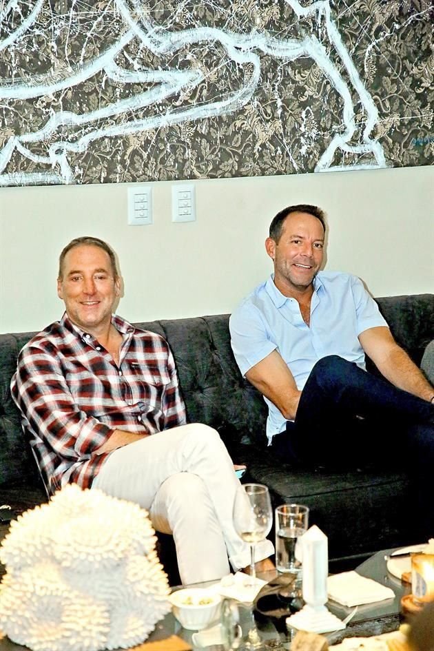 Mauricio Loberia y Fernando Márquez