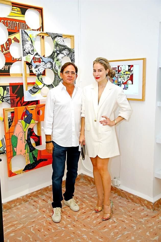 Ricardo de la Peña y Astrid Valdez 
