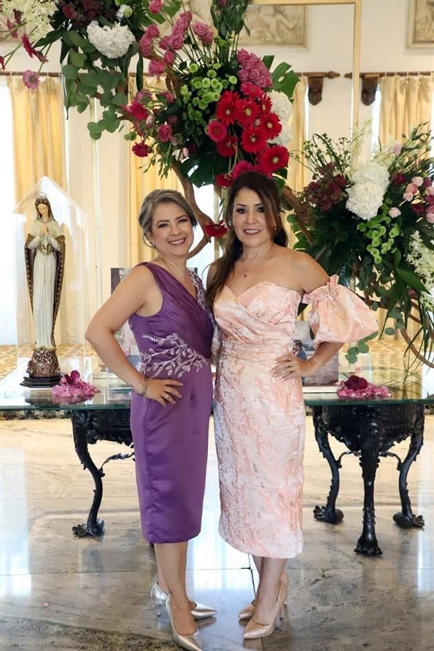Cecy Garza Garza y Sandra Blanco de Treviño