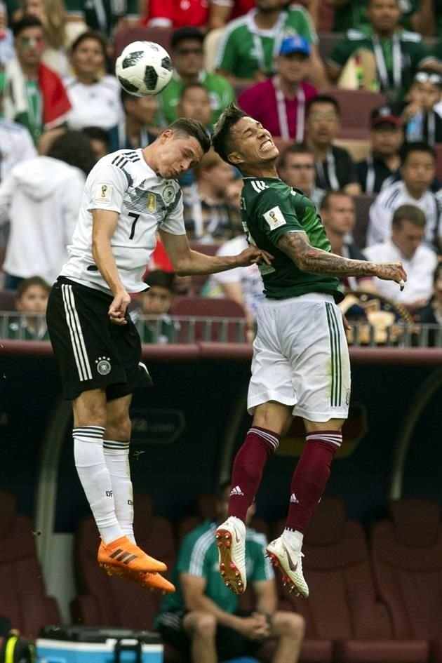 Carlos Salcedo. El defensa mexicano participó en el pasado Mundial Rusia 2018.