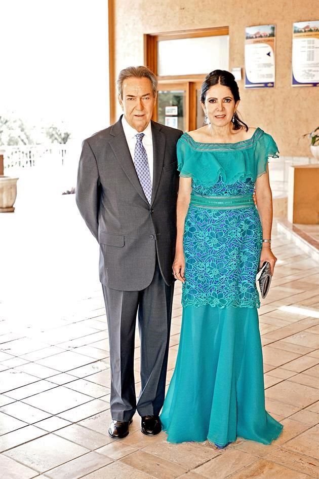 Luis Deschamps y Lucía Cantú Segovia