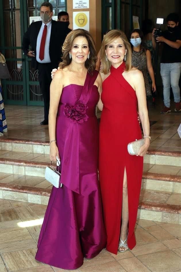 Gaby Cantú de Sada y Cecilia Cantú de Fernández