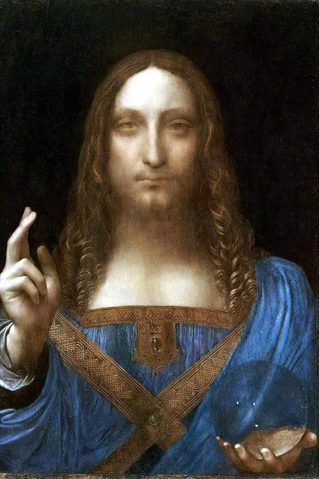 'Salvator Mundi' (Salvador del Mundo) fue vendida en el 2017 a un precio récord en la historia del arte: 450 millones de dólares.