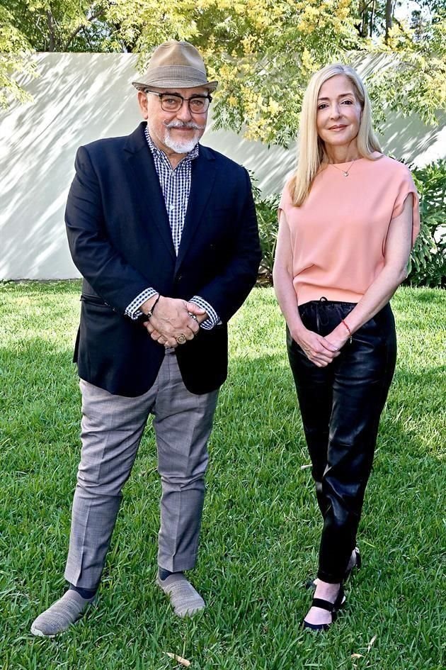 Hugo Garza Leal y Bárbara Herrera
