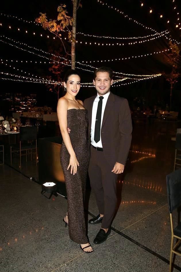Montserrat Clark y Gabriel leal