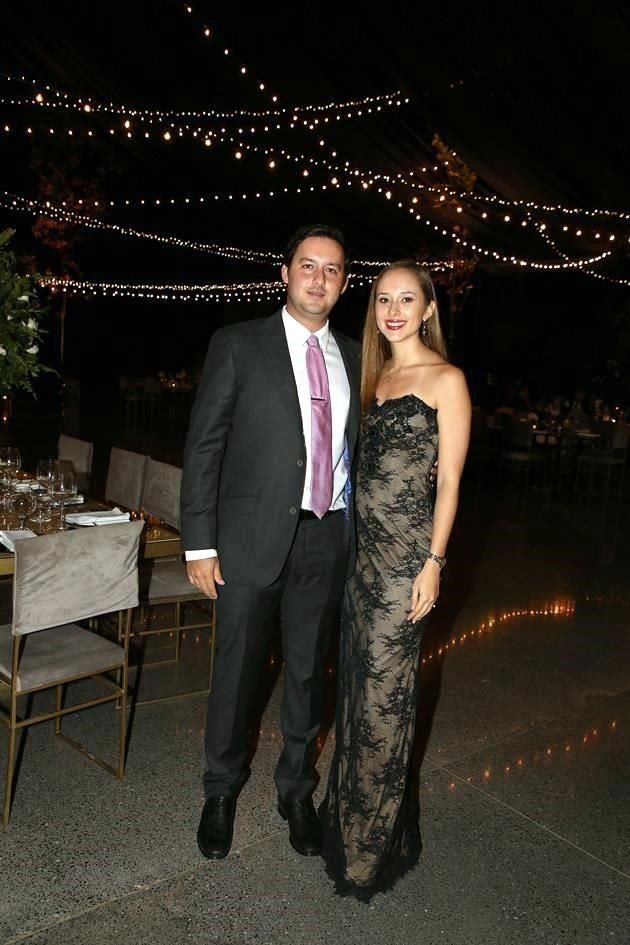Rodrigo Tamez y Eugenia González
