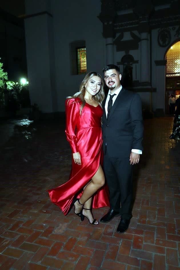 Lizeth Serrano y José Botello