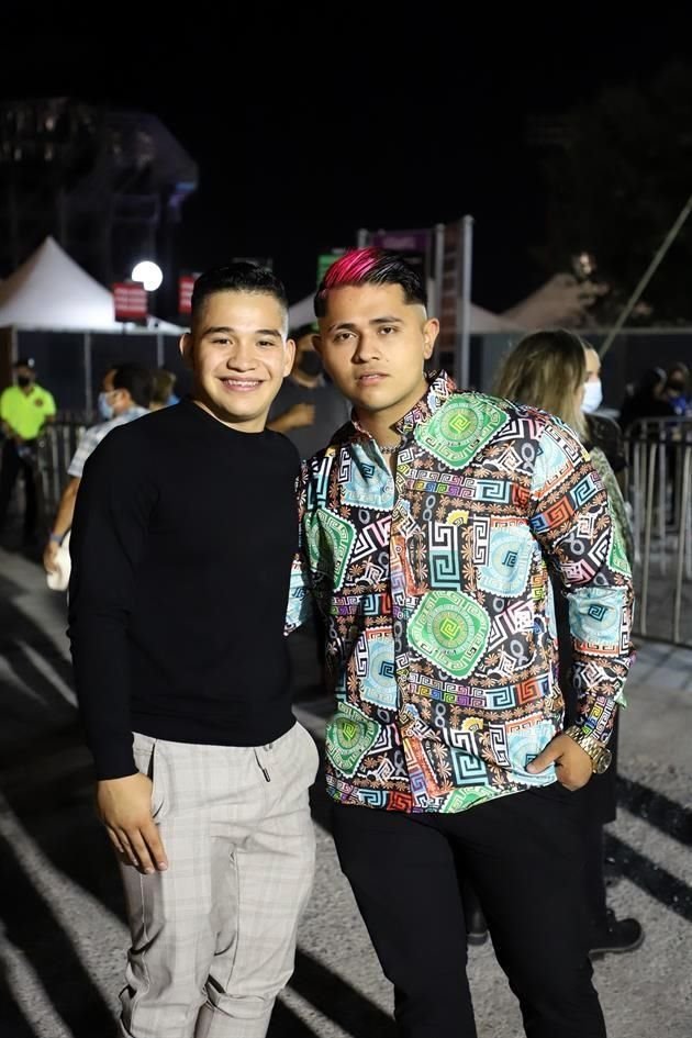 André López y Adrián Córdova