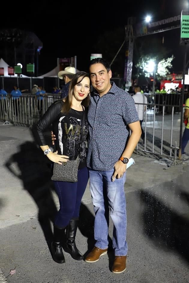 Briseida González y Gilberto Vargas