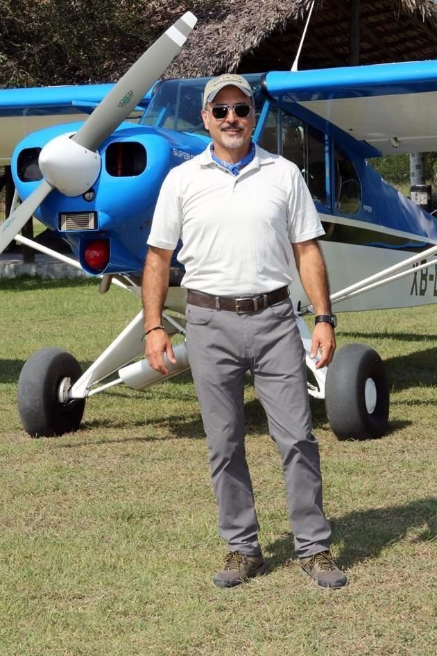 Tony Hernández, en un Super Cop Piper 18