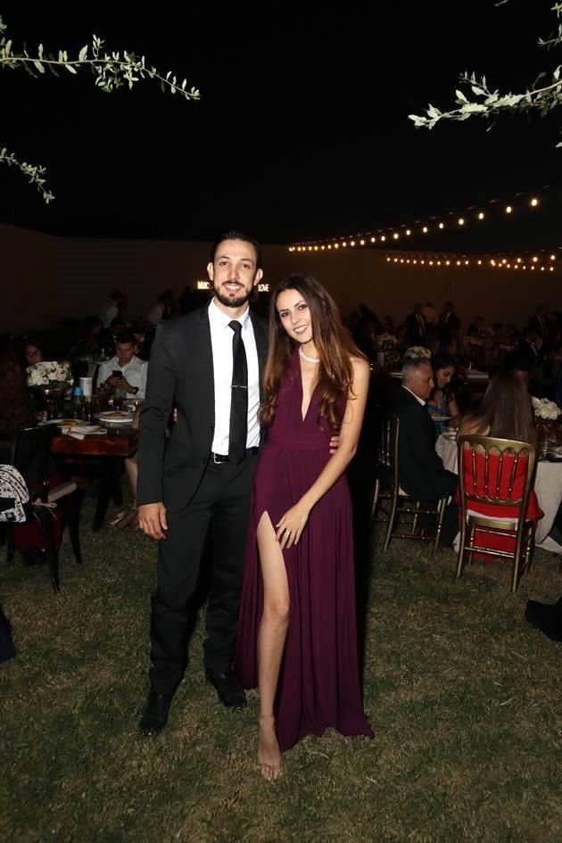 Miguel Guajardo y Sofía Garza