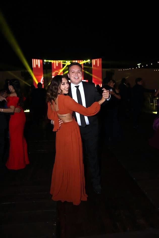 Daniela Elizalde y Jomar Sánchez