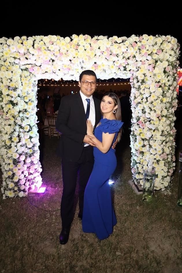 David Ocho y Samantha Sánchez