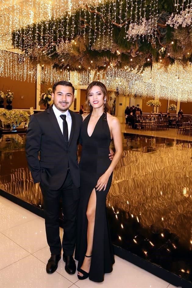 Arnulfo Belmares y Priscila Martínez