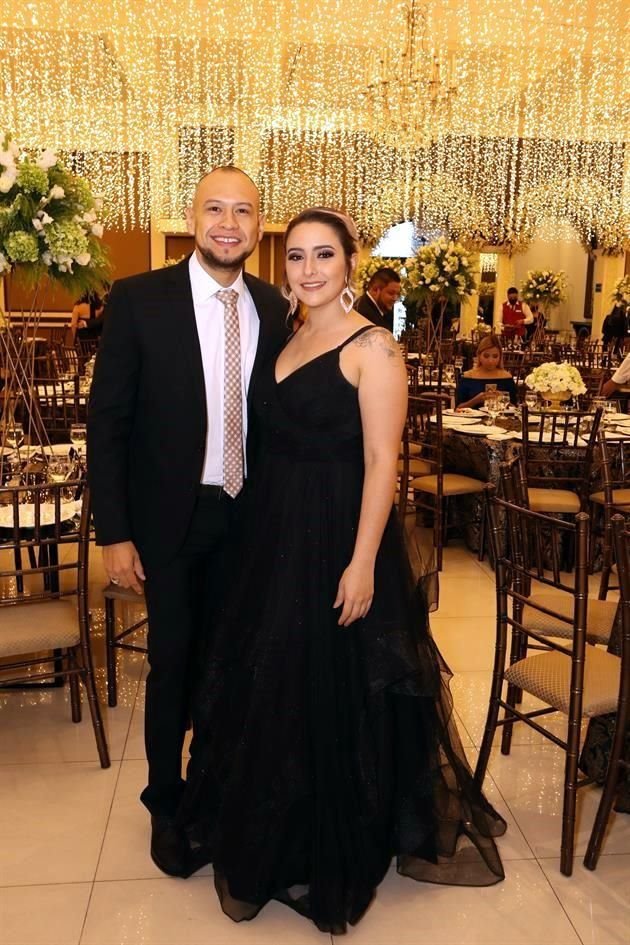 Leonardo Reyna y Ana Victoria Cruz