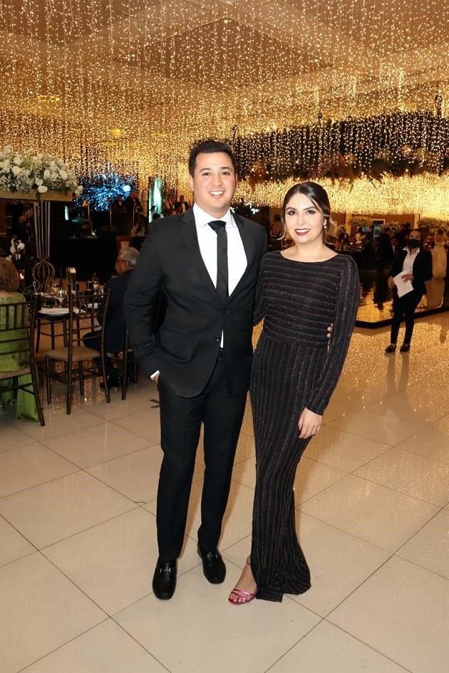 César Chávez y Priscila Rodríguez