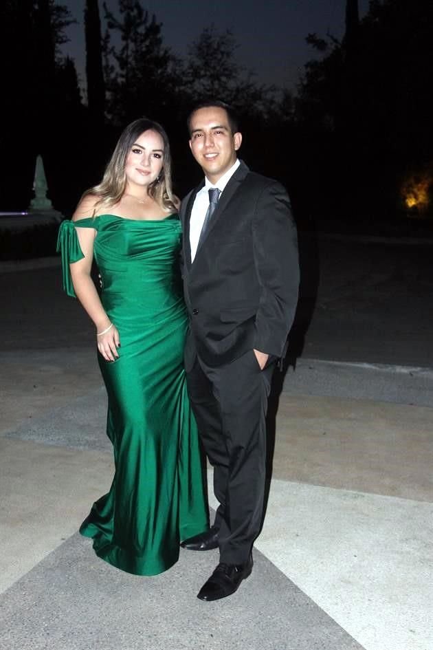 Salma Saavedra y Gonzalo Olivo