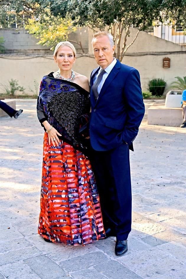 Celina Calderón de Páez y Alberto Páez