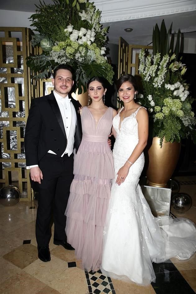 Fabián González López, Debanhy González López y Karenny Lizbeth Martínez Garza