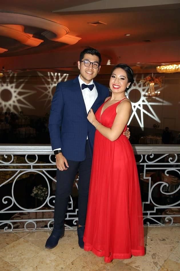 Christian Fang y Myriam Ortega