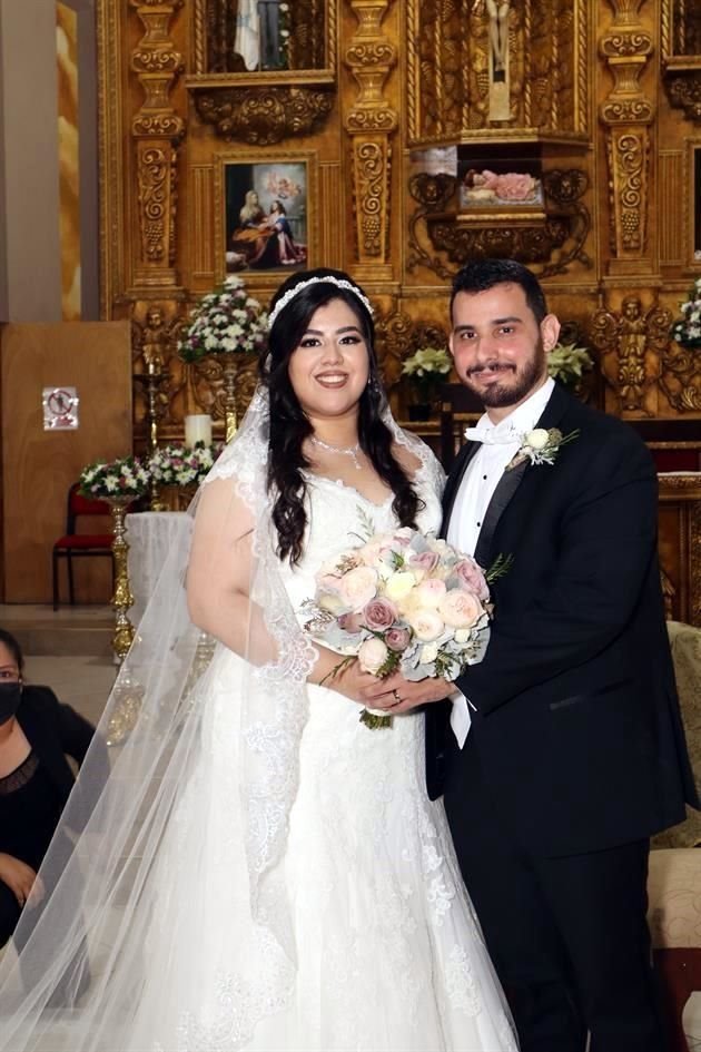 Erika Villarreal Hernández y Luis David González Moreno