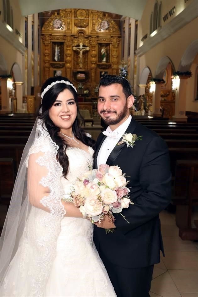 Erika Villarreal Hernández y Luis David González Moreno