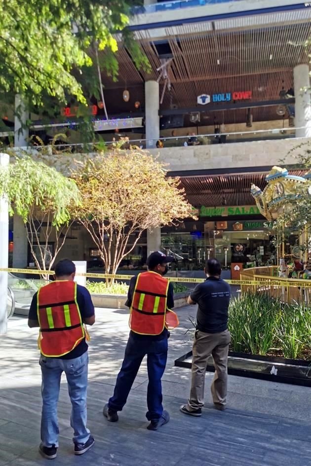 El hombre resultó con fracutas en las piernas.