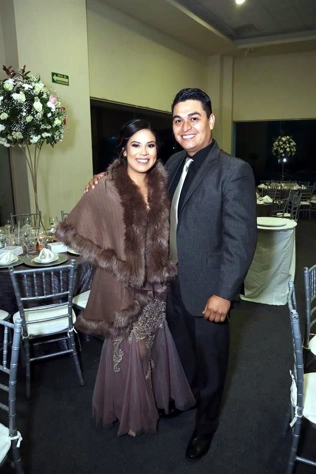 Brenda Hernández y Daniel Domínguez