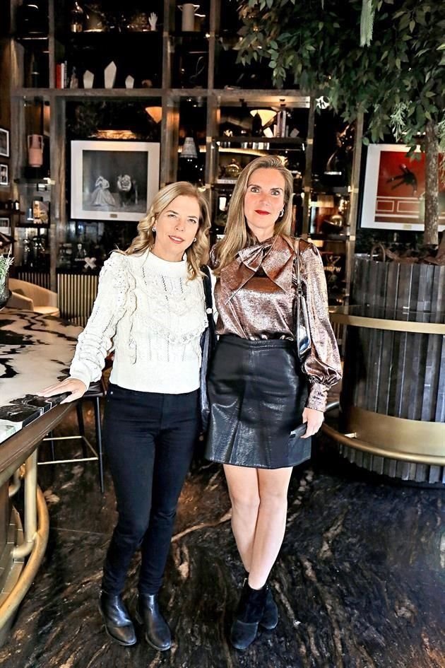 Catalina Erhard y Jeannette Herrera