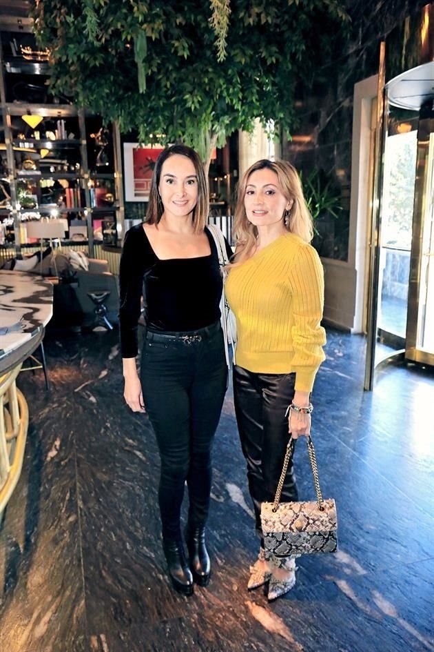 Cecilia Galván y Lourdes Tirado