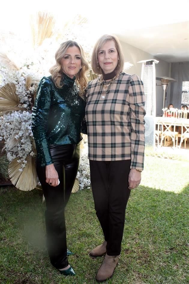 Anabel Montemayor de Chapa y Alma Leticia Vázquez Robles