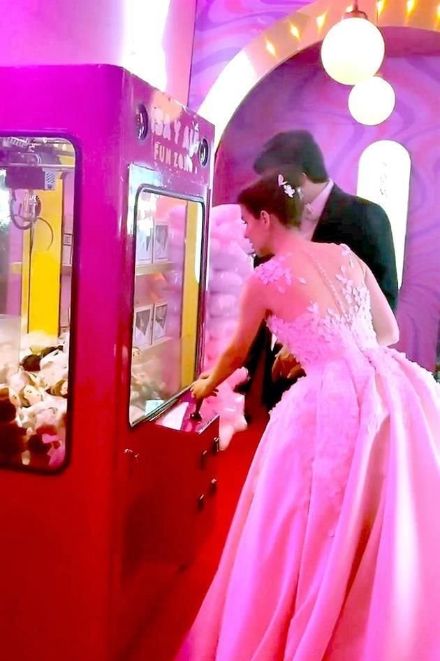 Detalles de la recepción.