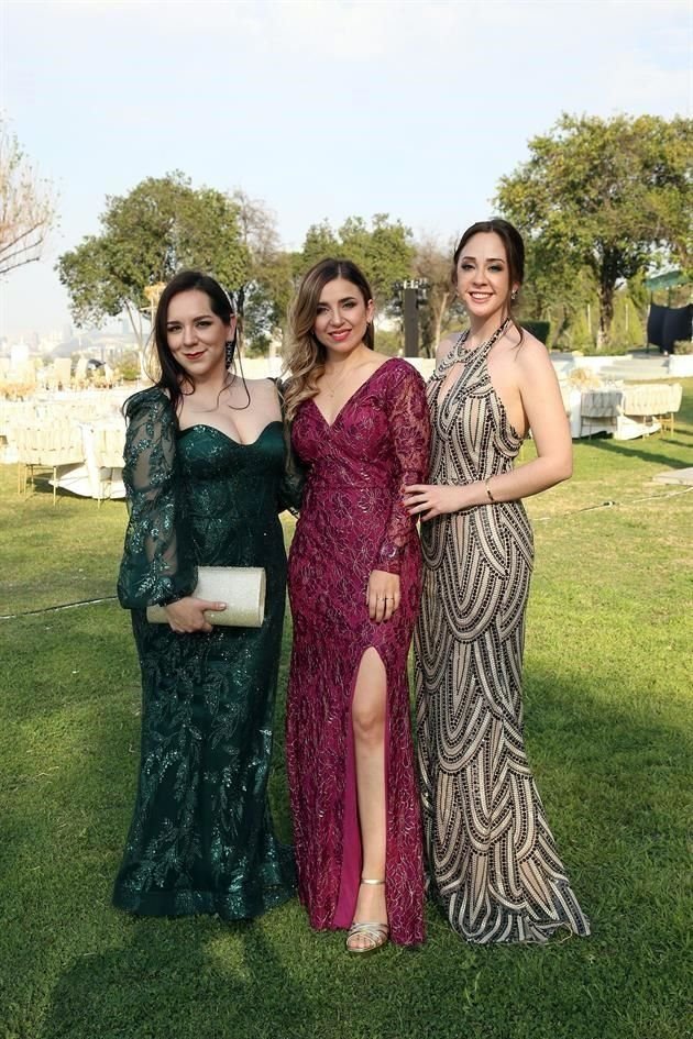 Mayra Ortiz, Gina Garza y Katherine Carlos