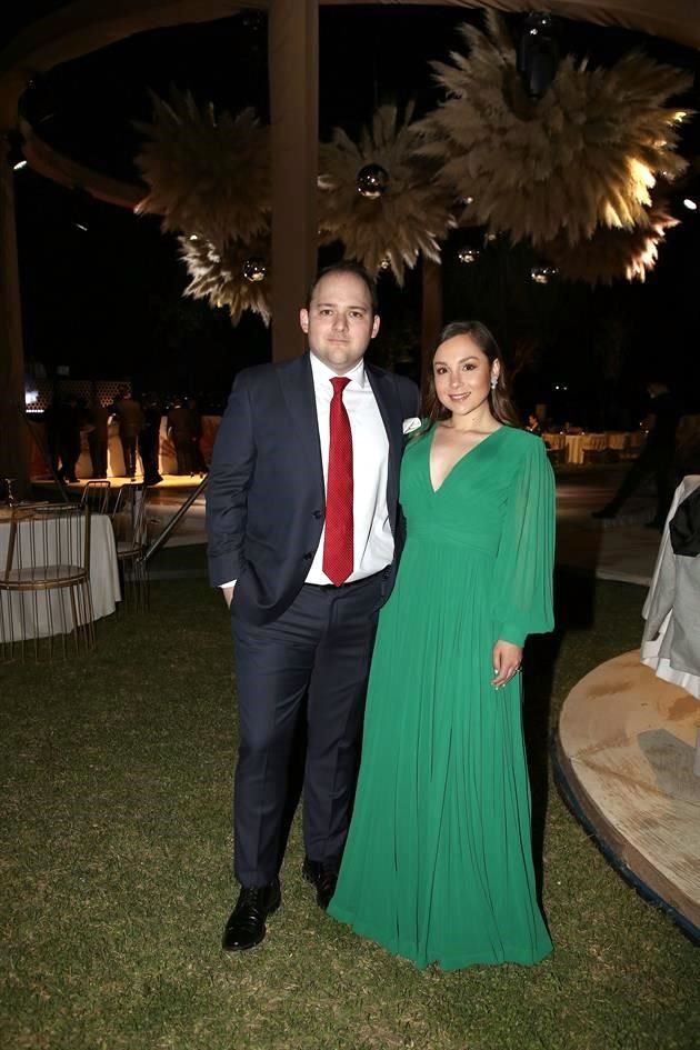 Gustavo Tamez y Jéssica Cantú