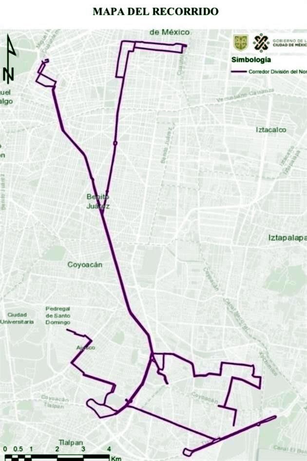 Autoridades publicaron las vialidades de ruta del nuevo corredor concesionado División del Norte.
