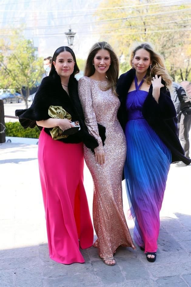 Regina Galán, Alana de Miquel y Lorena Garza
