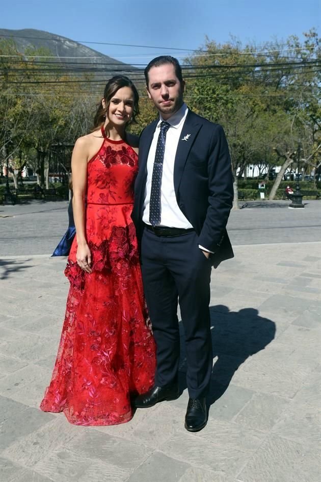 Paulina Talancón y Pieter Backhoff