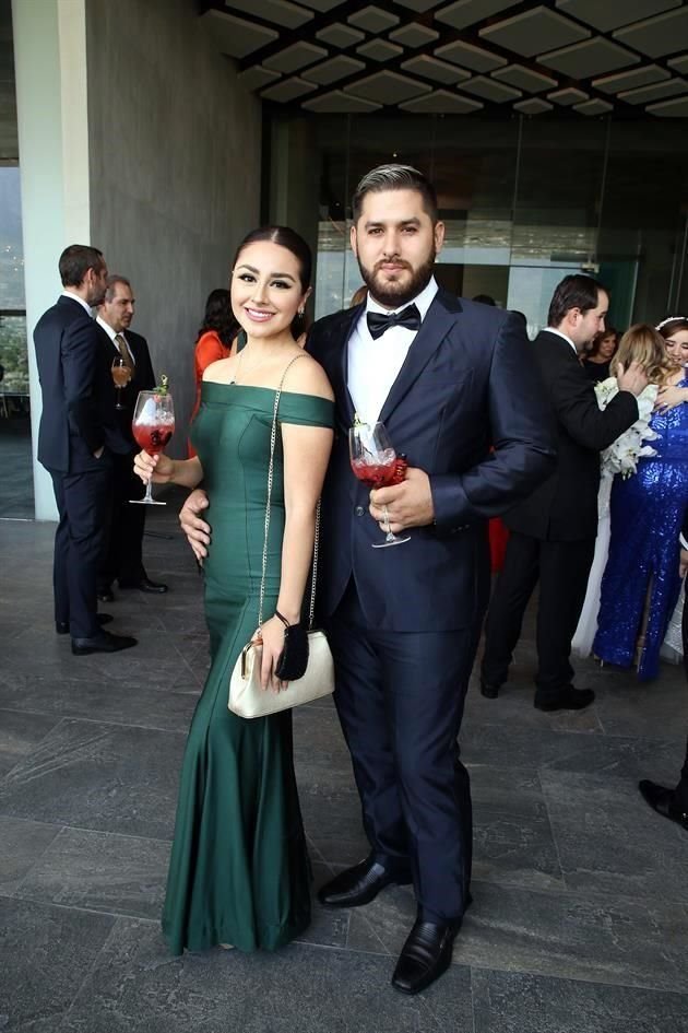 Andrea Simental y Jorge Espionoza