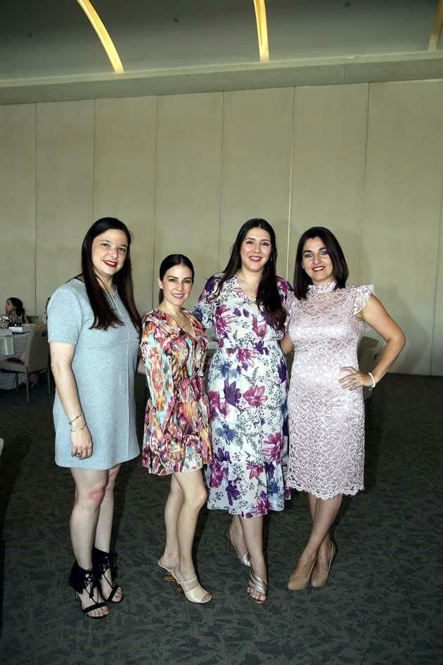 Sonia Cueto, Patricia Vázquez de Garza, Alejandra Garza y Daniela Visconti