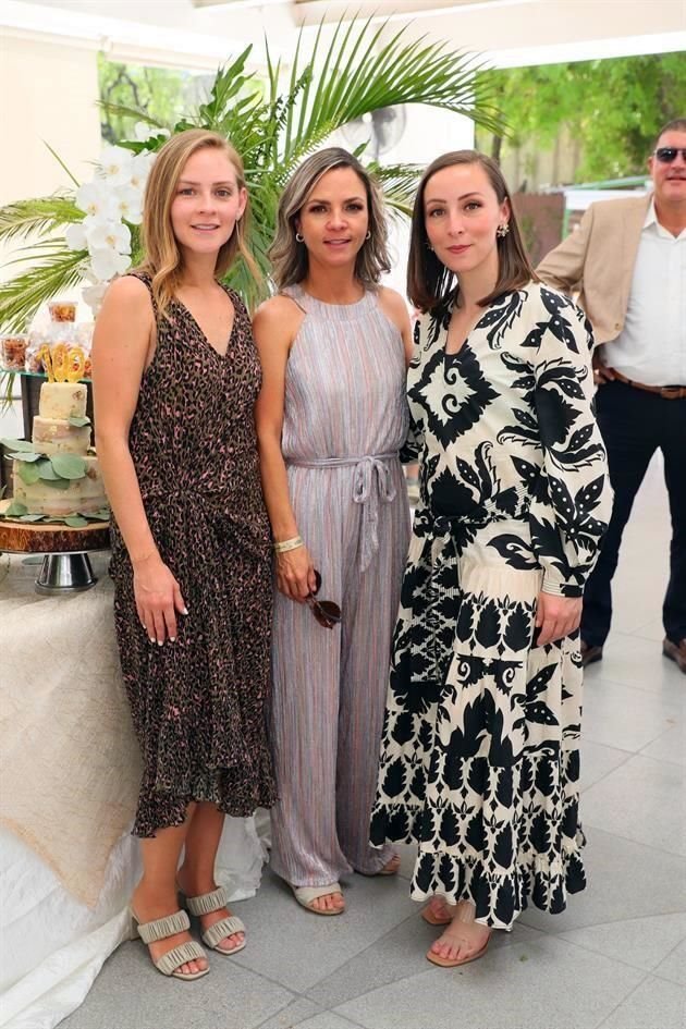 Sofía García, Mireya Paz y Ana Cecilia Cantú Félix