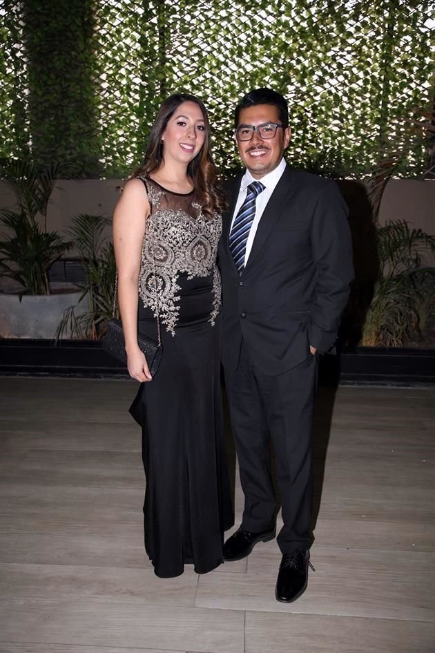 Lilian Hernández y Edgar Treviño