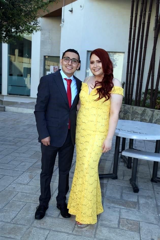 Alejandro Siller y Rubi Fermín Fonseca