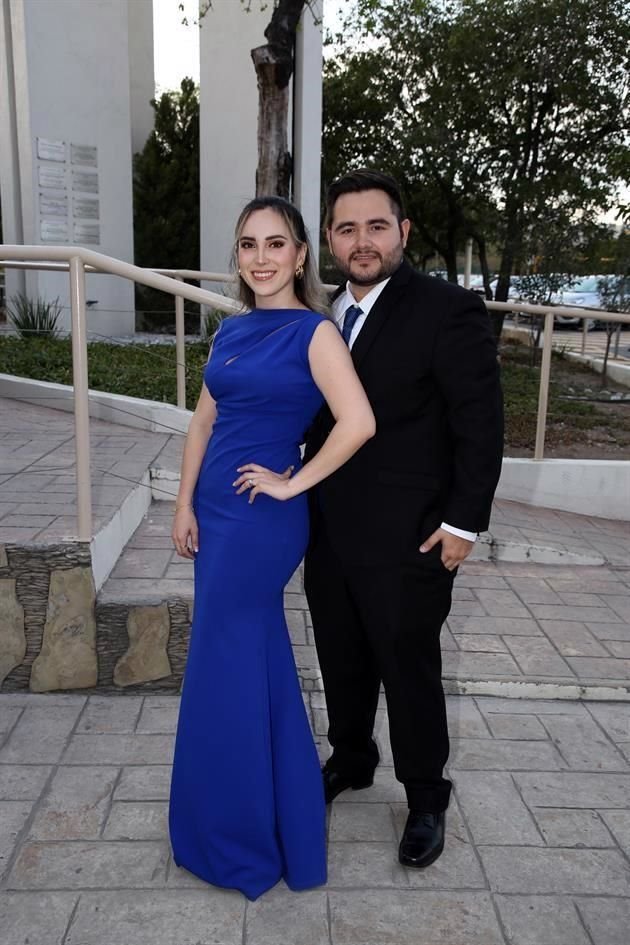 Karla Andrade y Óscar Castellenos