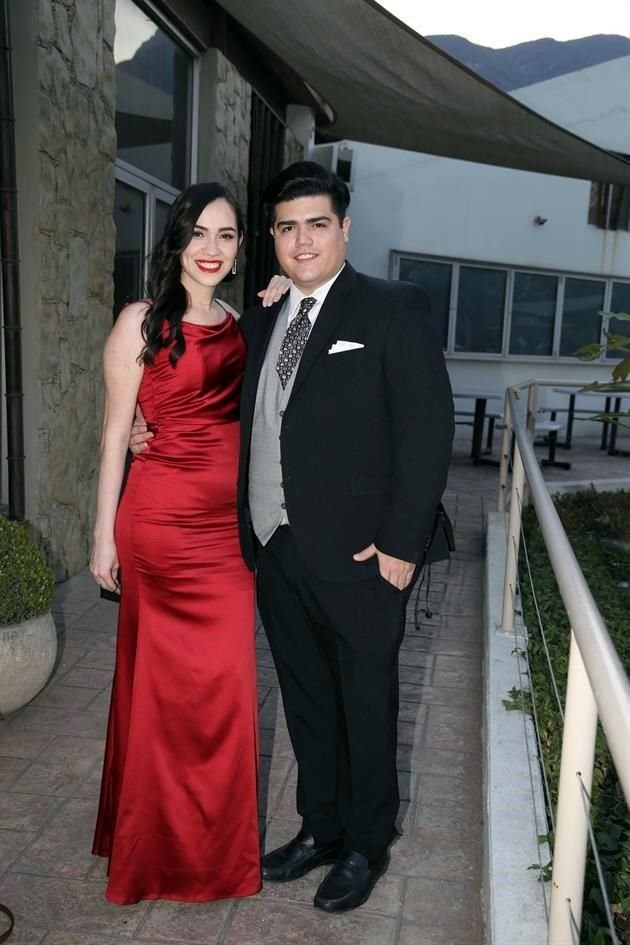 Karen Campos y Alfredo Castillo