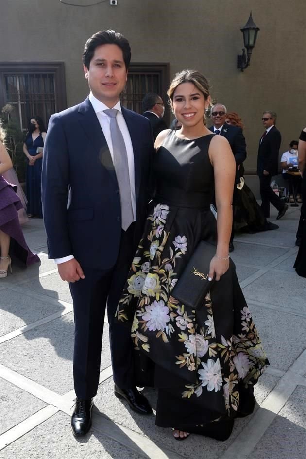 Jared González y Andrea Escámez