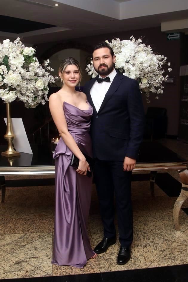 Estefanía Burguete y Alejandro Westrup