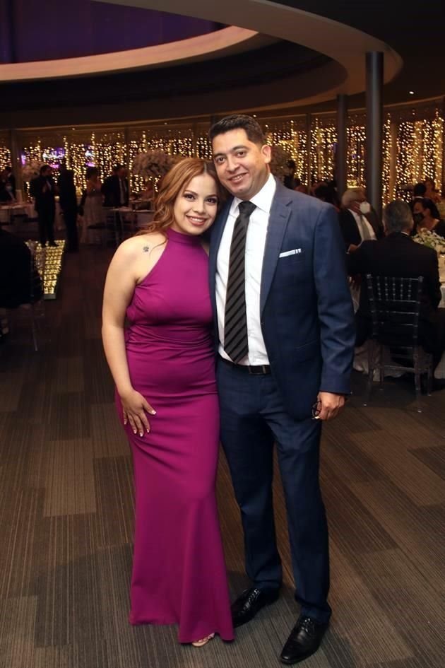 Yazmín Jiménez y Óscar Vargas