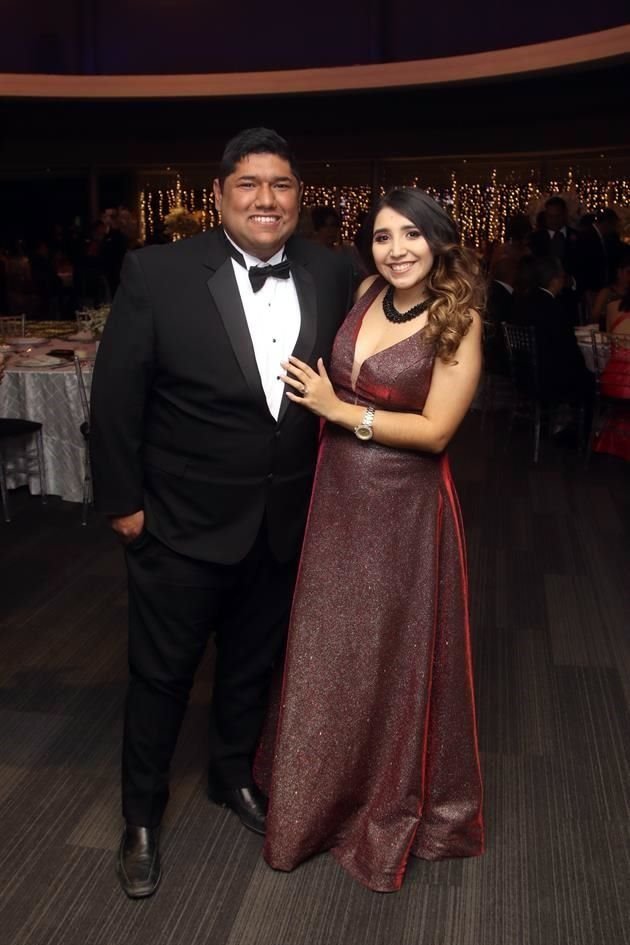 Jesús García y Diana Flores
