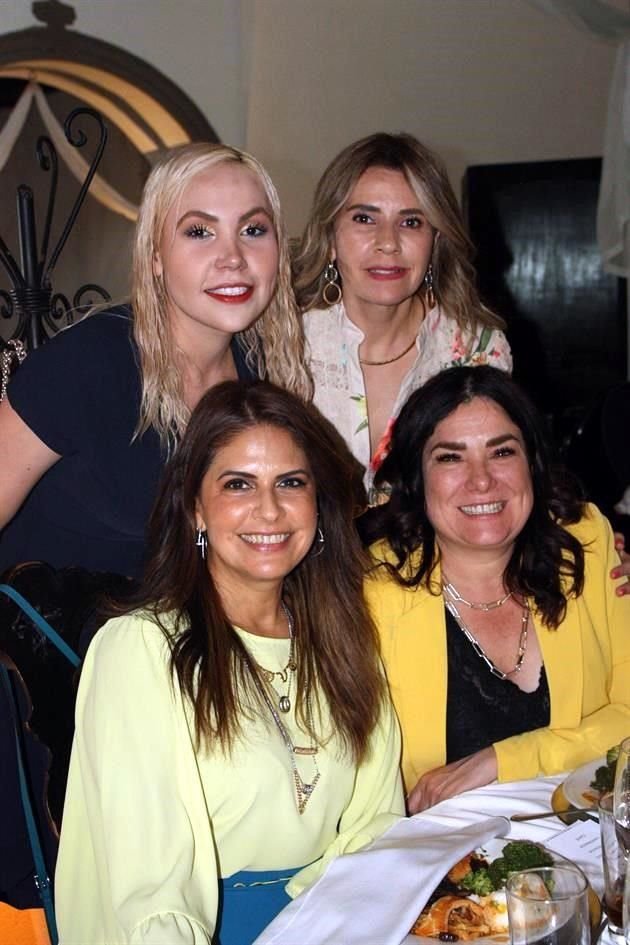 Eliz Rosa, Brenda de Garza, Sandra Gianacópulos y Jasia Cárdenas